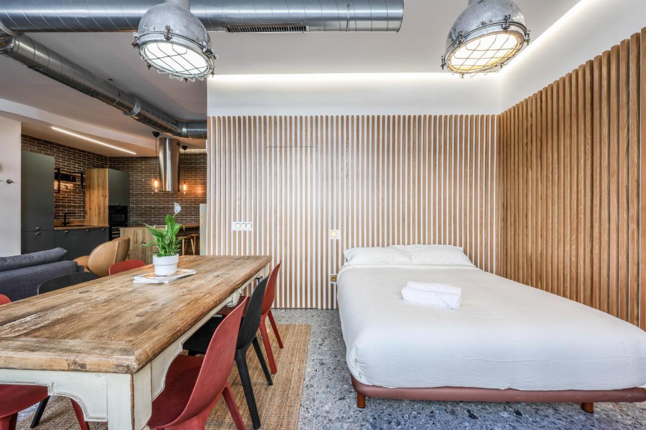 Апартаменты Loft Reformado Industrial Мадрид Экстерьер фото