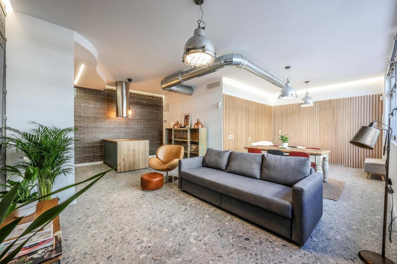 Апартаменты Loft Reformado Industrial Мадрид Экстерьер фото